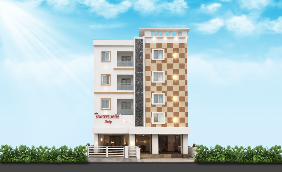 Ruby apartments in Venkateshwara Nagar, Anakaputhur, Chennai Chennai by SBM Promoters